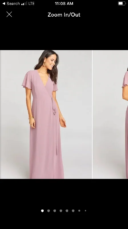 Exclusive Preview Show Me Your MuMu Noelle Flutter Wrap Dress