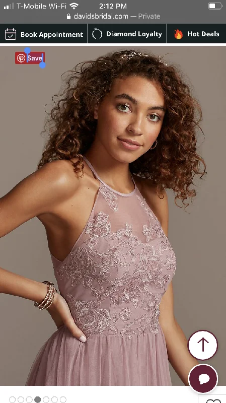 Reduced Prices David's Bridal F20118 Quartz