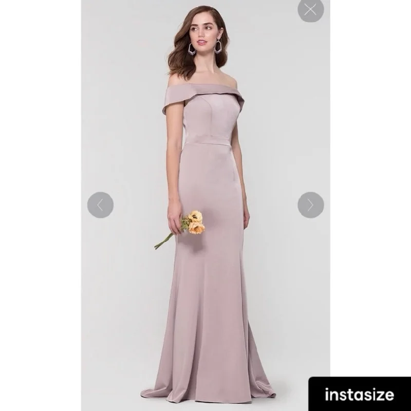 Massive Deals Other Kleinfield Off the Shoulder Satin Dress