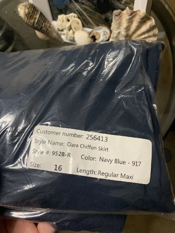 Special Buy Other Revelry Clara Chiffon Skirt (Navy)