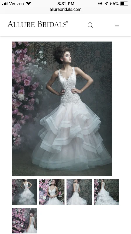 Act Now Allure Bridals C405