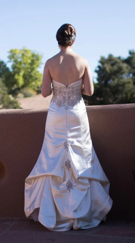 Hurry In Rivini Beaded Strapless