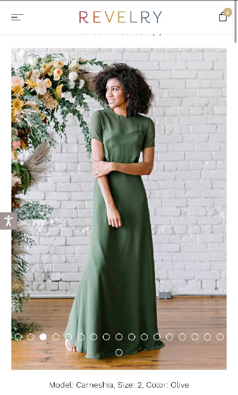 Super Sale Other Revelry Becca chiffon dress