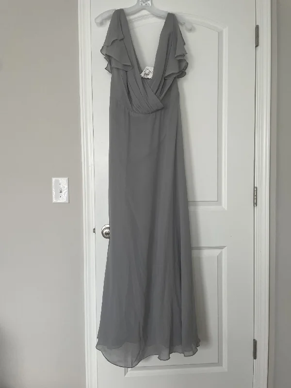Epic Deals David's Bridal Long Flutter Sleeve/F20065