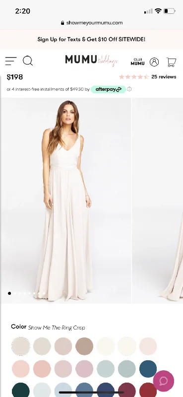 Doorbuster Deal Show Me Your MuMu Jenn Maxi Dress