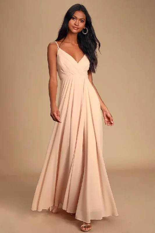 Online Specials Other Lulu's All About Love Blush Pink Maxi Dress