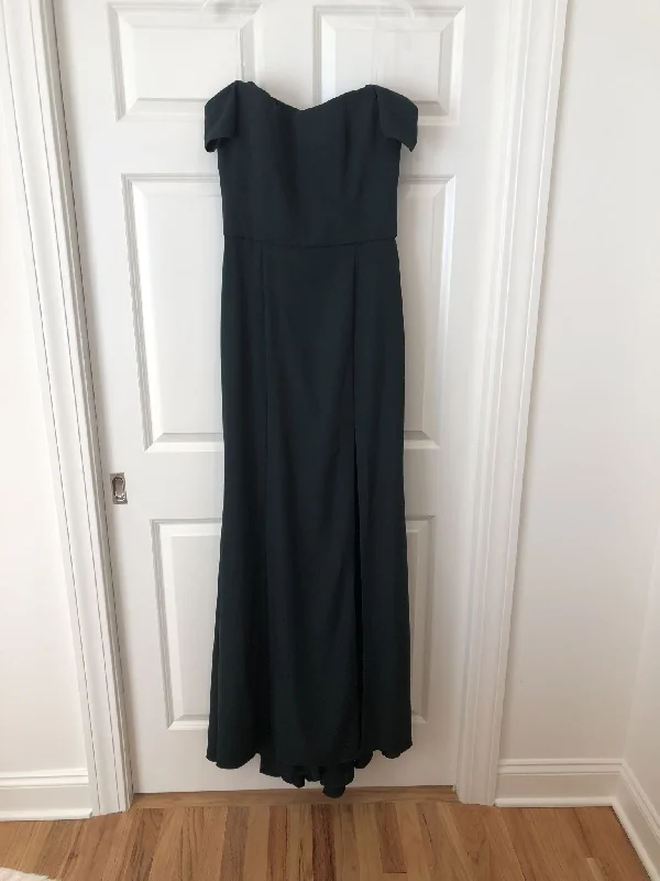 Discount Extravaganza Amsale EDEN- HUNTER, SIZE 12, EXTRA LENGTH