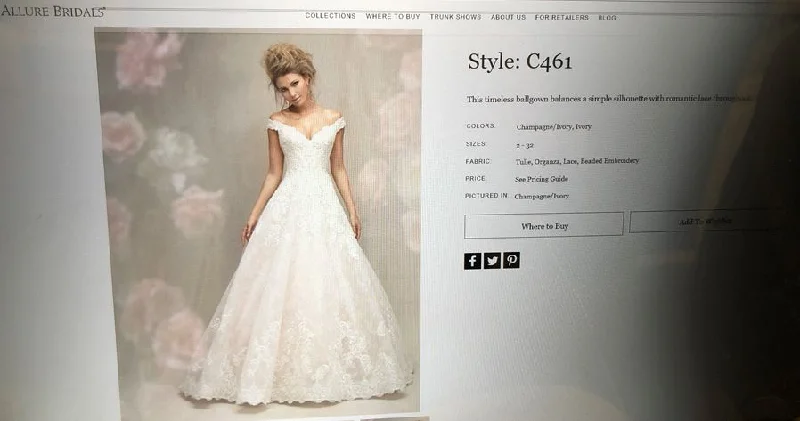 New Deals Allure Bridals C461