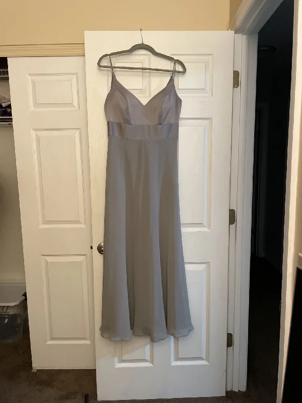 Low Prices David's Bridal Spaghetti Strap Crepe-Back Satin Bridesmaid W11995
