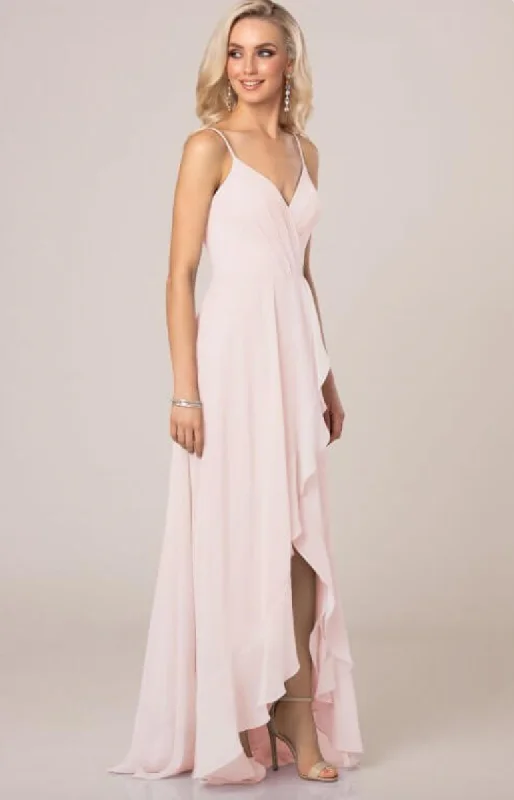 Epic Deals Sorella Vita High Low Bridesmaid Dress with Ruffle Detail#9290