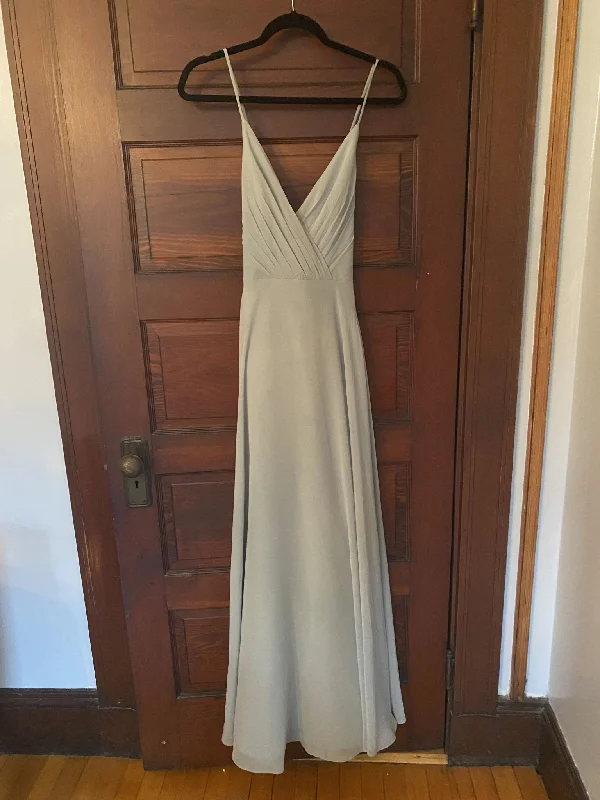 Grand Opening Sale David's Bridal Spaghetti Strap Full Skirt Bridesmaid Dress F20064