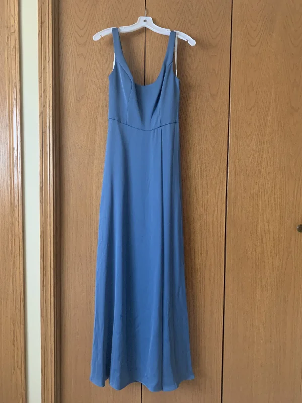 Markdowns David's Bridal Crepe-Back Satin Scoop Tank Dress F20098