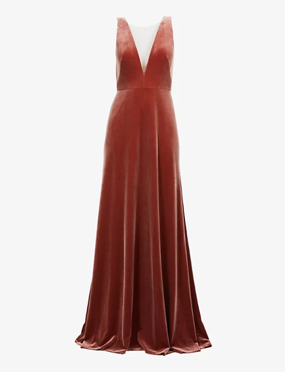 Bonus Savings Jenny Yoo Logan Velvet Maxi