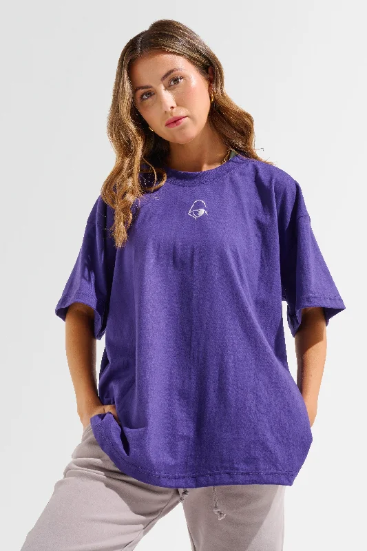 Today’s Deal Adapt Oversized Tee - Purple