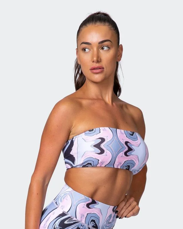 Super Sale Bandeau - Marble Print