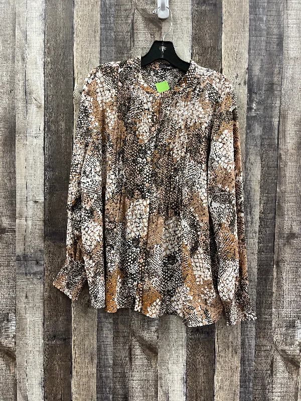 Anniversary Sale Blouse Long Sleeve By New York And Co  Size: M
