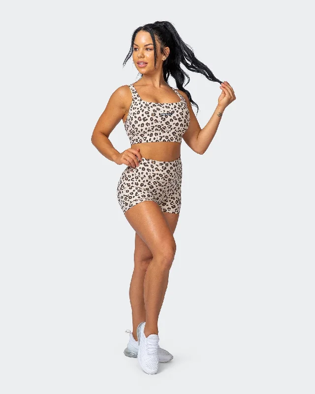 Unmissable Offer Brace Yourself Bra - Cheetah Print