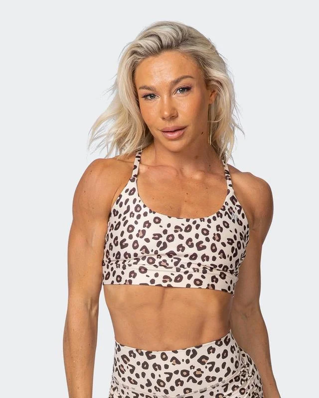 Best Seller Braided Bralette - Cheetah Print
