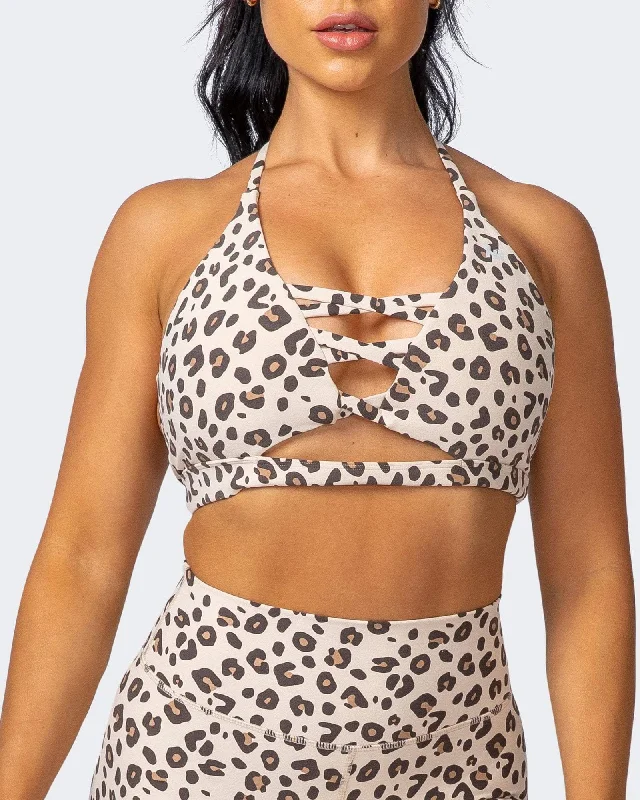 Early Access Coastal Bralette - Vibrant Cheetah Print