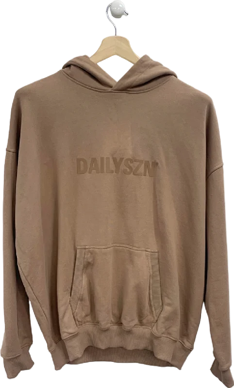 Deal of the Day Dailyszn Brown Hoodie UK M