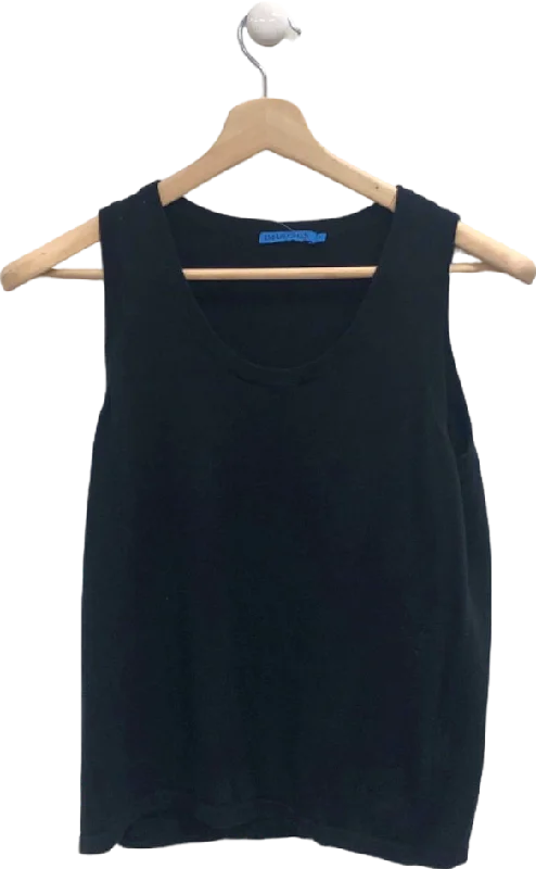 Final Markdown J McLaughlin Black Sleeveless Top UK S