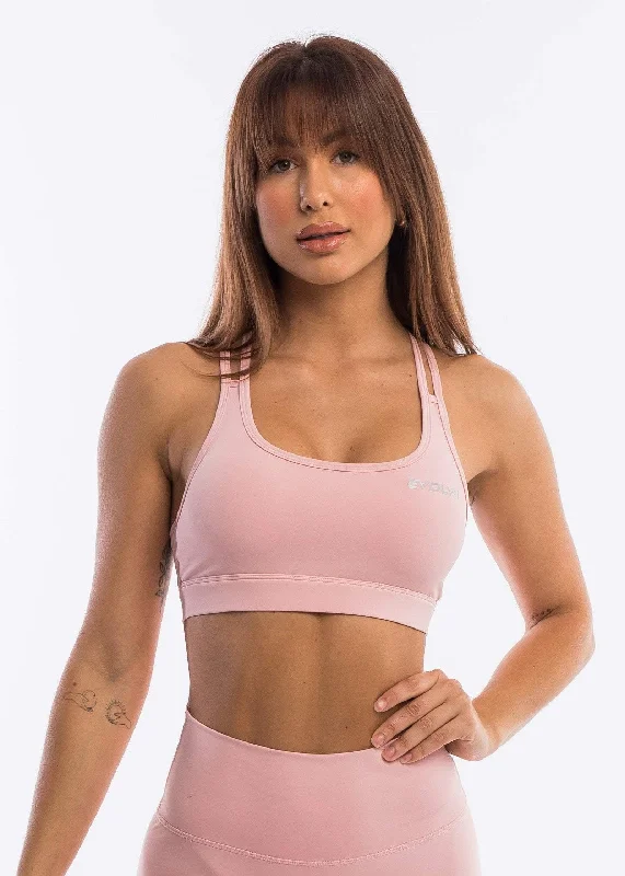 Online Only Motion Sports Bra - Pink