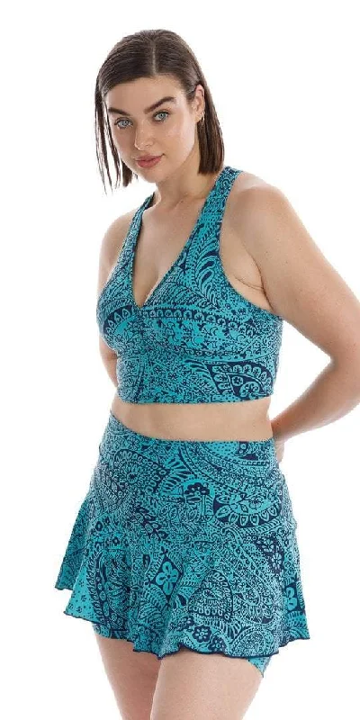 Exclusive Online Offer Paisley Tide Eco Racer Back Bra