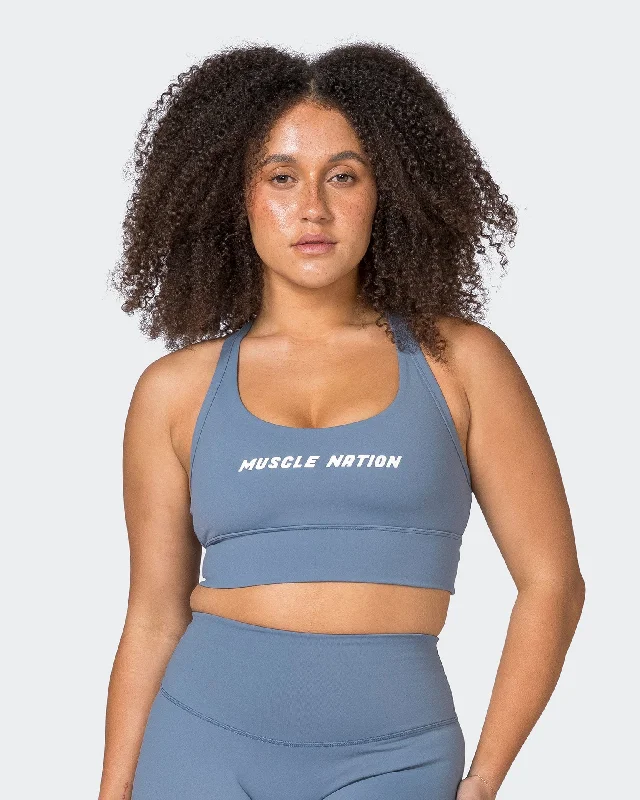 Loyalty Reward Replay Bra - Stone Blue