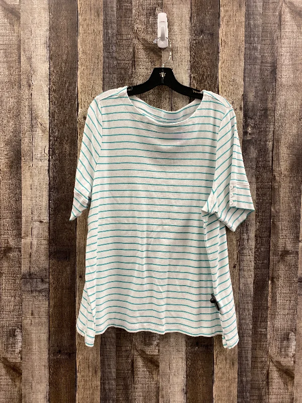 Daily Deals Top Short Sleeve By Cj Banks  Size: 3x