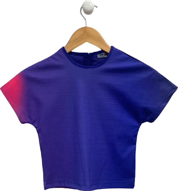 Flash Sale WMNS Blue Short Sleeve Top UK XS