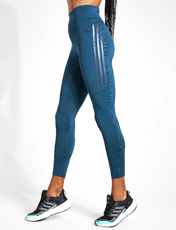 Discount Deals DailyRun 3-Stripes 7/8 Leggings - Arctic Night