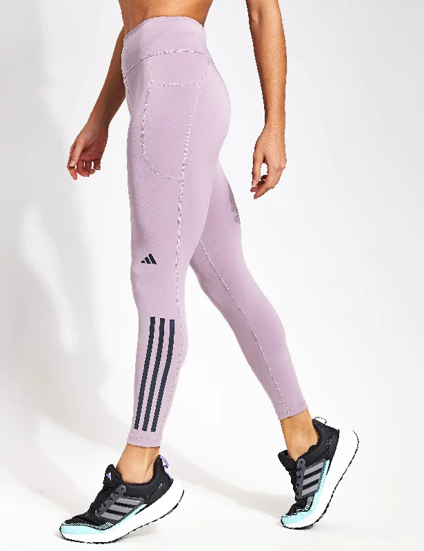 Reduced Prices DailyRun 3 Stripes 7/8 Leggings - Preloved Fig