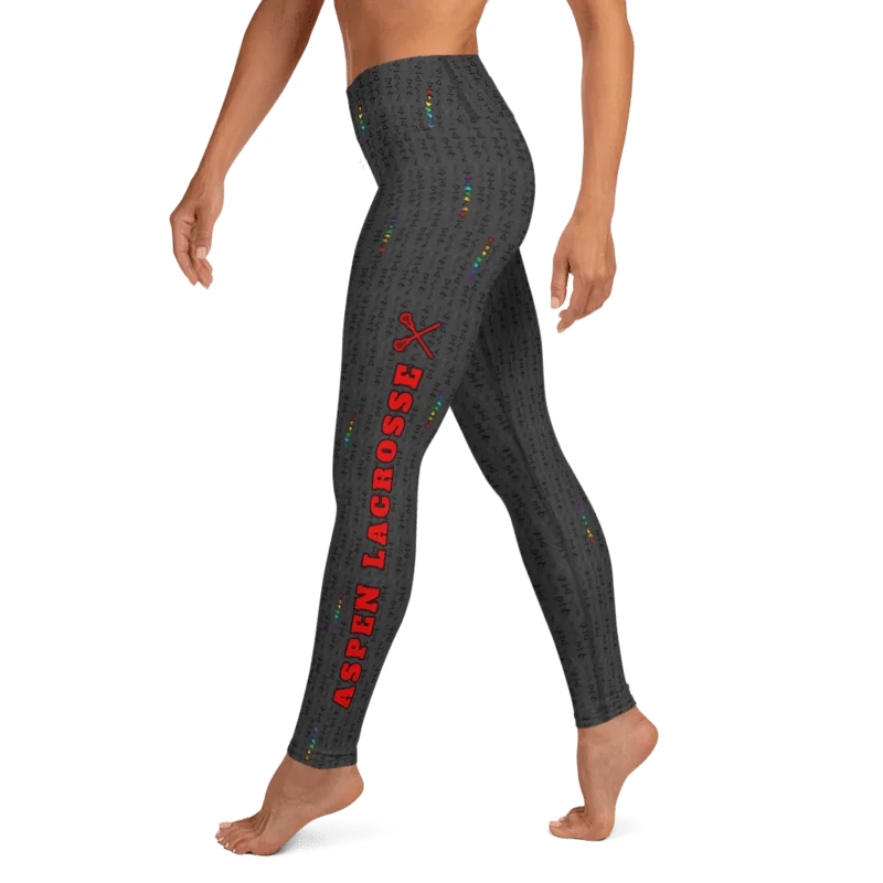 Limited Quantity Aspen Lacrosse High Waist Yoga Leggings
