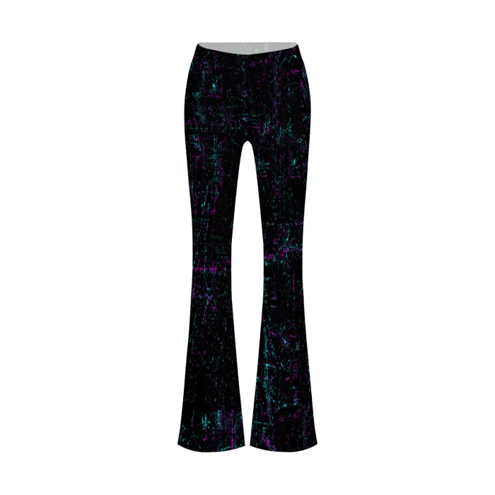Shop and Save Beauty Women's High Waisted Flare Leg Pants