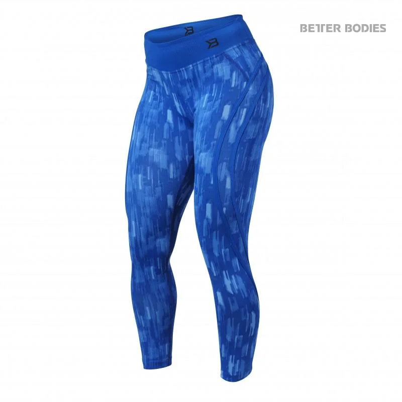 Unmissable Offer Better Bodies Manhattan High Waist Tights - Bright Blue