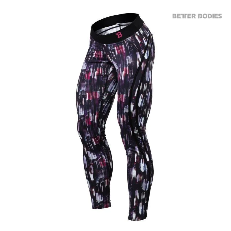 Special Savings Better Bodies Manhattan Tights - Multi Print