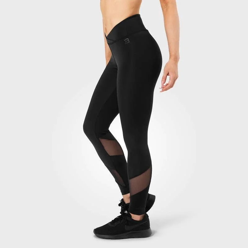 Blowout Deals Better Bodies Wrap Tights - Black