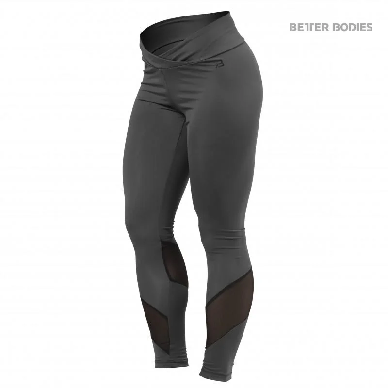 Buy More, Save More Better Bodies Wrap Tights - Dark Grey