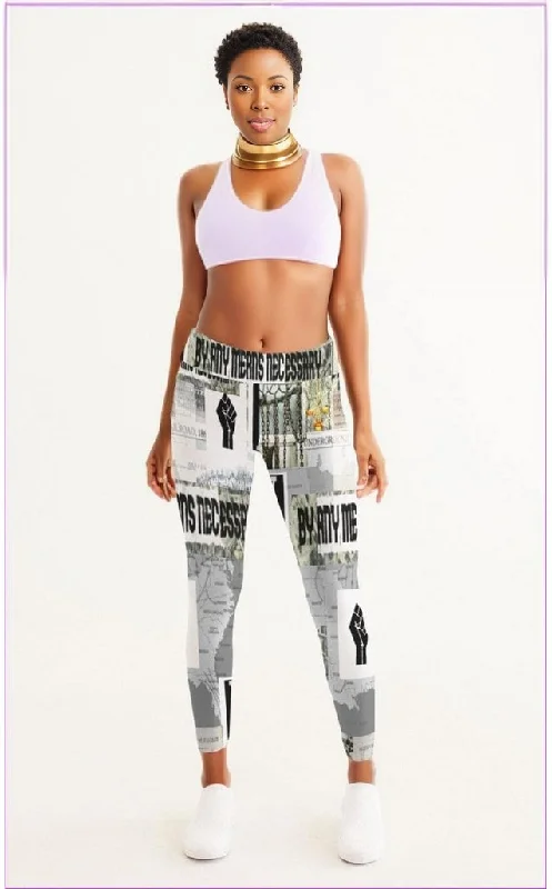 Deal Alert B.A.M.N - By Any Means Necessary Clothing 2 Womens Yoga Pants