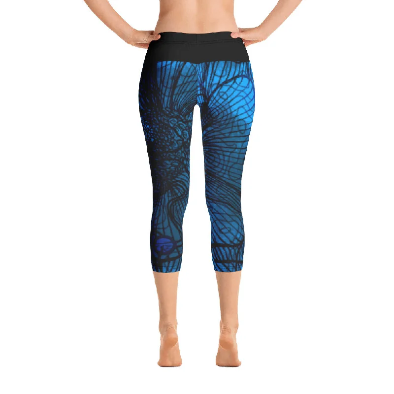 Special Discount Capri Legging - DEEP- (Yoga/Active/Surf Leggings)