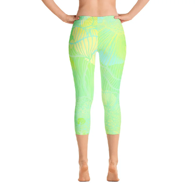 TIME-Limited Offer Capri Legging - EASTERS - (Yoga/Active/Surf Leggings)