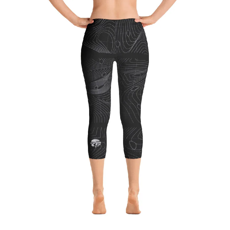 Extra Discounts Capri Leggings - MAPS - by Jessica B. (Active/Surf Leggings)