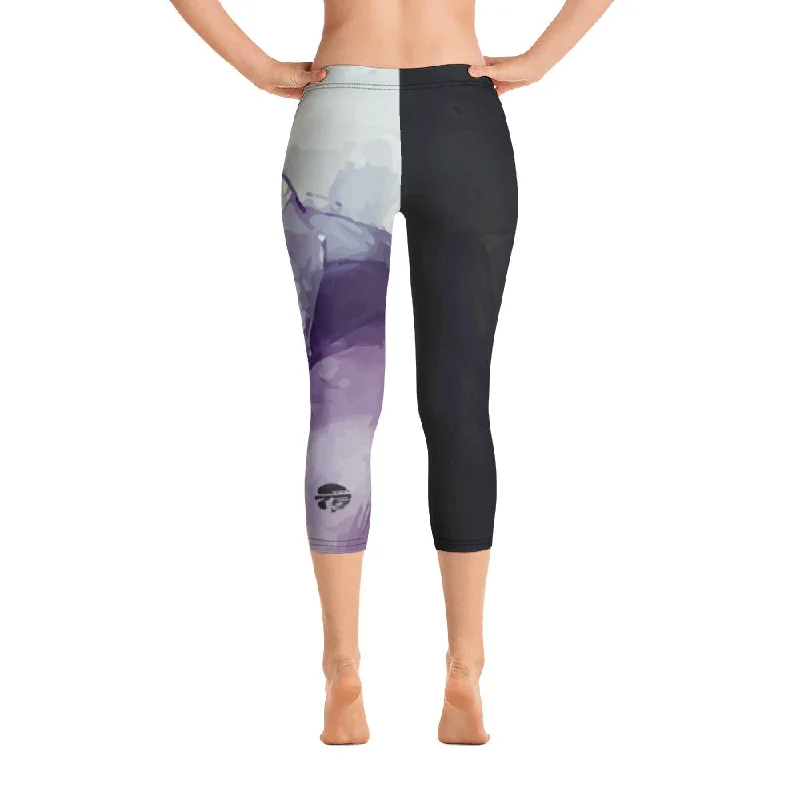 Huge Discounts Capri Legging - ORCHIDS - (Active/Surf Leggings)