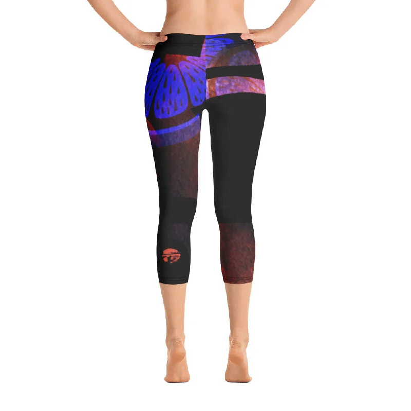 Now or Never Capri Leggings - TRIP