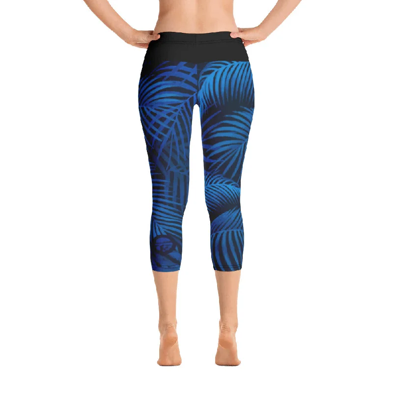 Savings Galore Capri Leggings - TROPICAL EVE