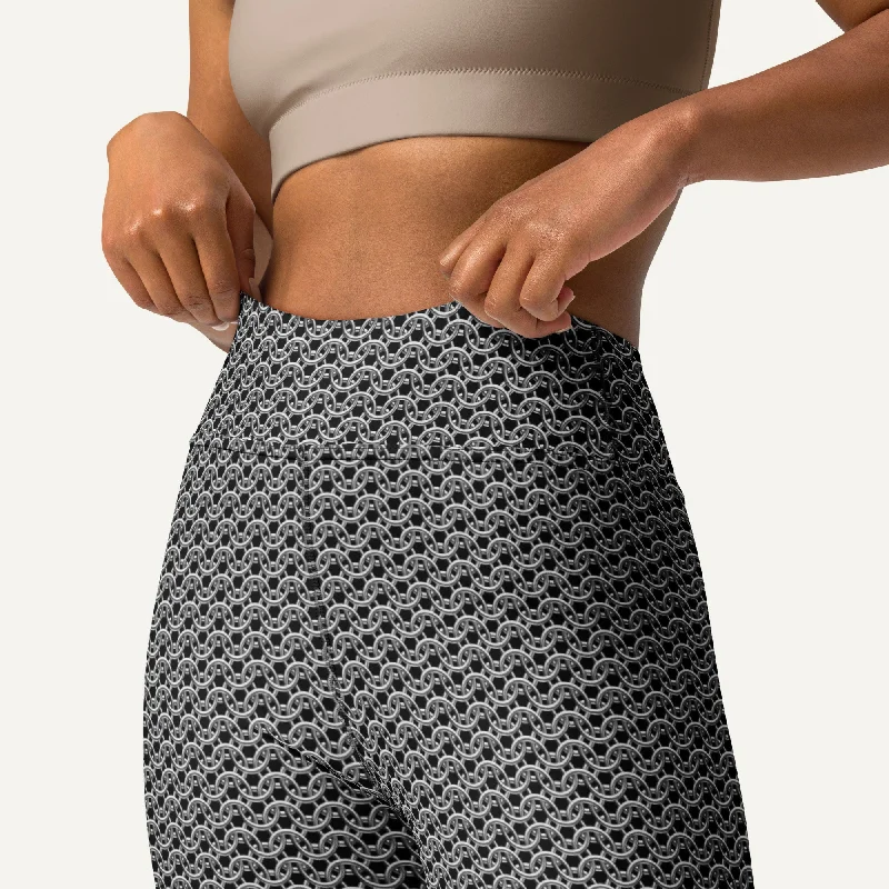 Epic Deals Chain Mail High-Waisted Leggings