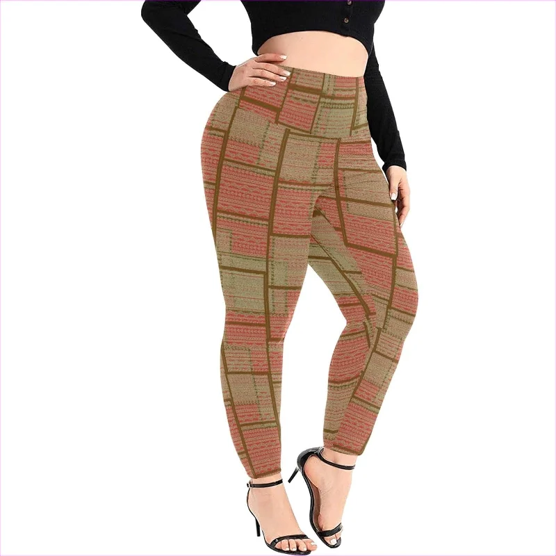 Deal of the Day Chained 2 Womens Voluptuous (+) Plus Size High Waist Leggings