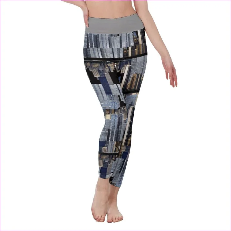 Clearance Event City Blocks Womens Casual Leggings