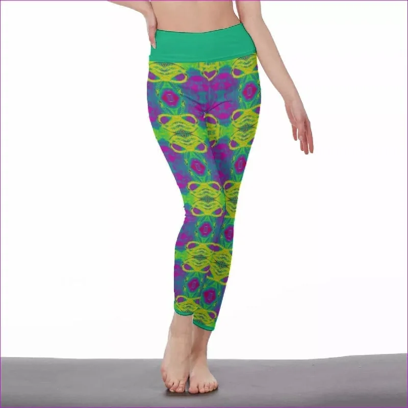 Anniversary Sale Club Lights Womens High Waist Leggings | Side Stitch Closure