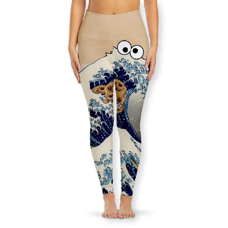 Early Access Cookie Wave Yoga Pants